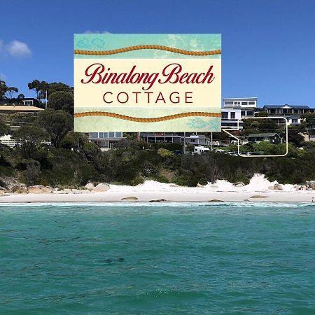 Binalong Beach Cottage Beachfront At Bay Of Fires Next To Restaurant Binalong Bay Buitenkant foto