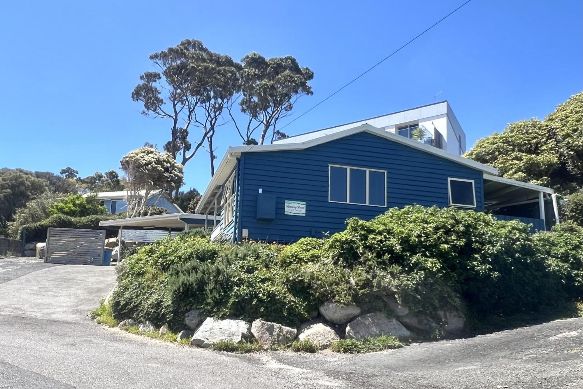 Binalong Beach Cottage Beachfront At Bay Of Fires Next To Restaurant Binalong Bay Buitenkant foto